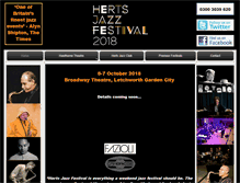 Tablet Screenshot of hertsjazzfestival.co.uk